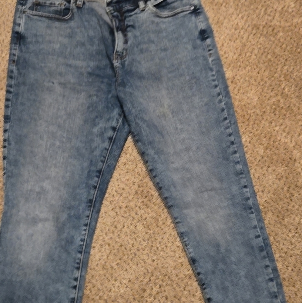 Ana high-Rise Skinny Jeans - Blue Size 14